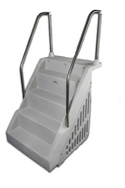 Lomart 48"-52" In-Pool Deck Stairs